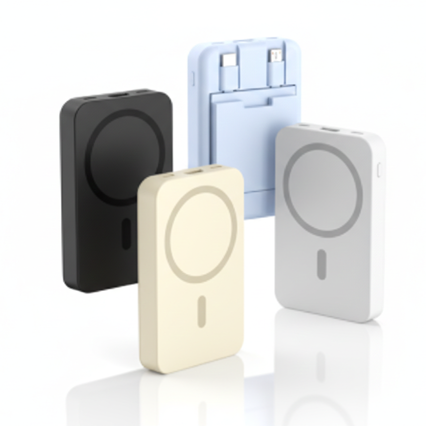 Wireless 15W and Wired 22.5W Power Bank