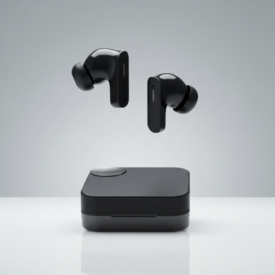 True Wireless Bluetooth Earbuds
